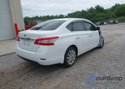 2015 Nissan Sentra Sv из США, поврежденный, VIN 3N1AB7AP7FY306343